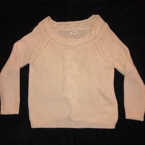 Off-Shoulder Sweater